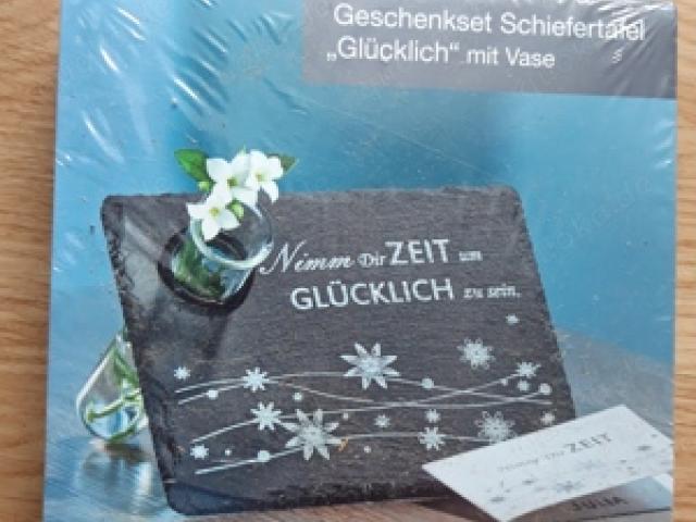 Geschenkset Schiefertafel - 1